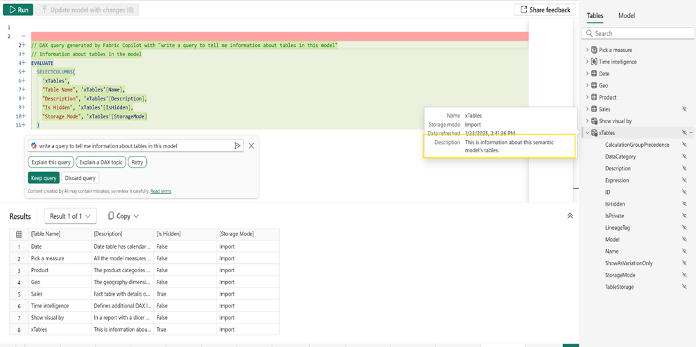 Demo de Consultas DAX en Power BI y Copilot. Pkf Attest